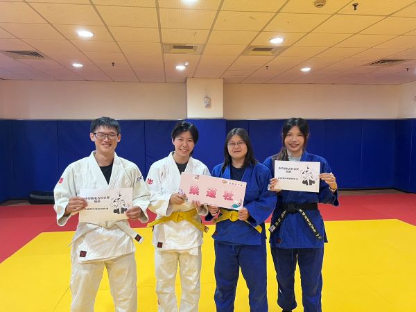 高科大柔道社為亞運國手加油　校園柔道場上青春正熱1
